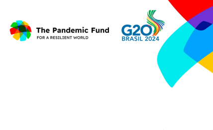 Pandemic Fund and G20 logos