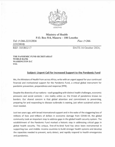 H.E. Selibe Mochoboroane H.E. Selibe Mochoboroane