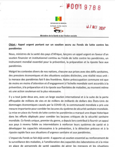 H.E. Dr. Ibrahima Sy H.E. Dr. Ibrahima Sy