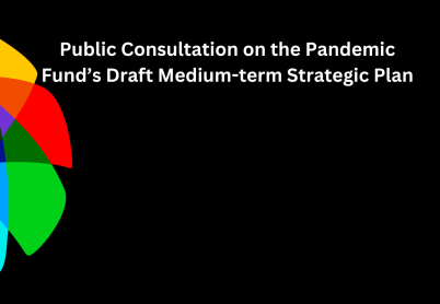 Public Consultation on the Pandemic Fund's Draft Medium-term Strategic Plan
