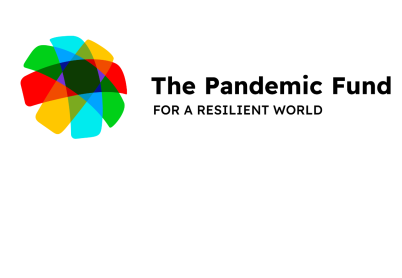 Pandemic fund long logo card